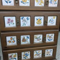 チェスト】チェスト バレンシア家具 スペイン製 4段 タンス 収納家具