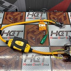 【中古】ハタヤ HATAYA BFX-013KC BFX延長コード 漏電遮断器付き 屋外用の画像