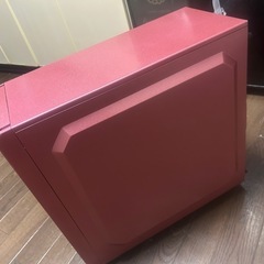 自作PC メタリックピンク ウレタン塗装ケース