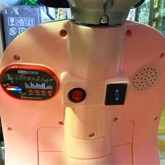 子供用電動バイク ピンクカラー アダプタ付き 動作確認済 中古の画像