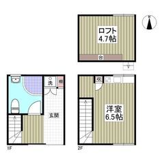 ✨💐😳敷金・礼金・仲介手数料ゼロ😳💐✨フリーレント1ヶ月・南向き...