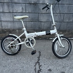 シボレー折りたたみ自転車・16インチ・6段変速ギア付きの画像