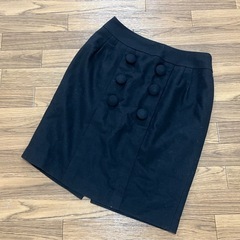 タイトめのスカート　ブラック
