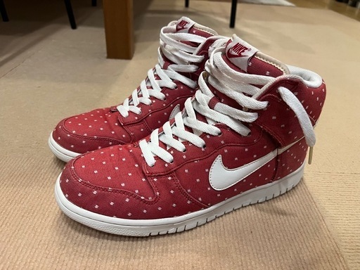 希少❗️バレンタインモデル NIKE WMNS DUNK HIGH VALENTINE'S DAY 318676-611