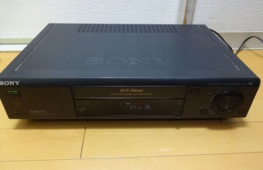 ■ジャンク■SONY VHSビデオカセットレコーダー SLV-FX10 1997年製 ビデオテープ ビデオデッキ ソニー