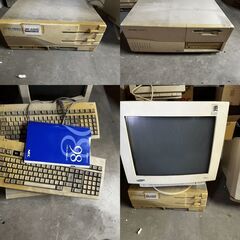 決まりました。PC9801本体、モニター、ビデオデッキ、ブルーレイ、DVDプレーヤーなどジャンクの画像