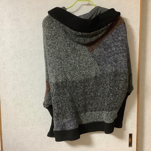 gigot フード　ジャケット　カーディガン　ウール