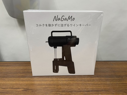 【未使用】GLUDIA こるくを抜かずに注げるワインキーパー NaGaMo
