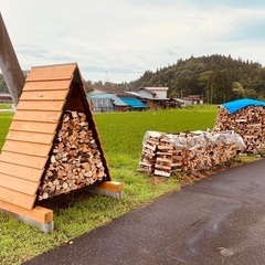 薪　広葉樹（クリ）軽トラ販売の画像