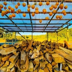 薪　広葉樹（クリ）軽トラ販売の画像