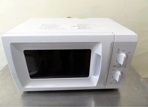 中古 動作品 YAMAZEN 山善 BCR-170W6 電子レンジ 2021年製