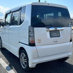 コミコミ🚘車検丸2年！ナビ！フルセグTV！Bluetoothオーディオ！ホンダディーラー整備車両！左側パワースライドドア！右側イージークローザー！スマートキー！プッシュスタート！N-BOX！の画像