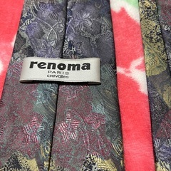 ネクタイ花柄	renoma	108	レノマパリス ネクタイの画像