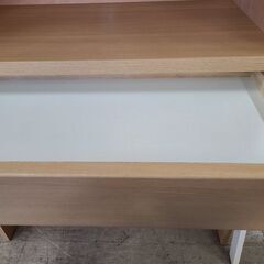 J6697　NITORI　ニトリ　デスク　ウォーレン80NA　ナチュラル　クリーニング済　【リユースのサカイ柏店】参考価格54,000円の画像