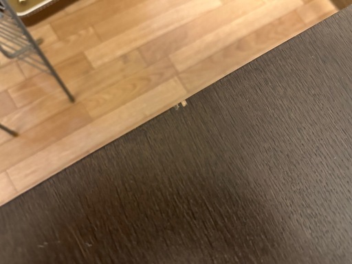 ダークブラウンセンターテーブル 引き出し付き