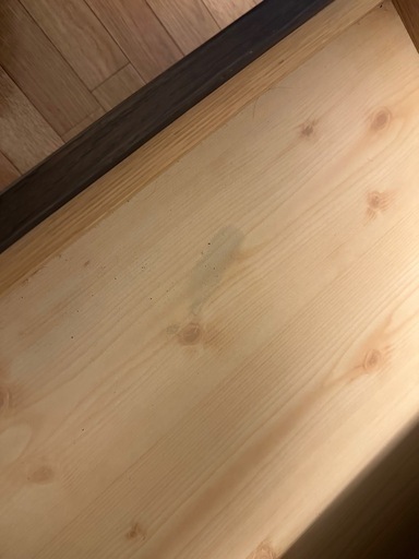 ダークブラウンセンターテーブル 引き出し付き