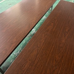 座卓 会議テーブル 幅180×奥行60×高さ33cm 折りたたみ ミーティングテーブル 会議用テーブル 1台5000円の画像