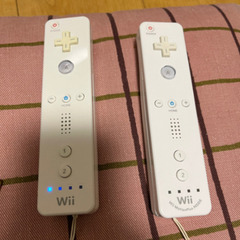 Wii ゲーム機本体　リモコン一台使えませんの画像
