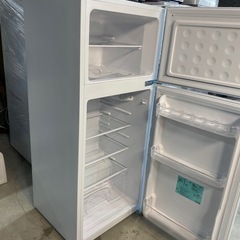 NO 836🌈福岡市内配送設置無料✨🌈　Haier（ハイアール） 2ドア冷凍冷蔵庫 JR-N130C(W)　ホワイト　右開き　2023年の画像