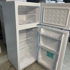 NO 836🌈福岡市内配送設置無料✨🌈　Haier（ハイアール） 2ドア冷凍冷蔵庫 JR-N130C(W)　ホワイト　右開き　2023年の画像