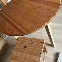 【専用】IKEAダイニングテーブル、イス×2、テレビボードセット