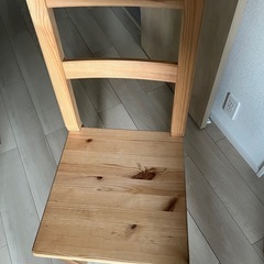 【専用】IKEAダイニングテーブル、イス×2、テレビボードセットの画像