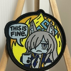 ☆新品☆ブルーアーカイブ 尾刃カンナ ベルクロ パッチ THIS...