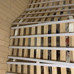 すのこ　ベッド　折りたたみ　シングル　の画像
