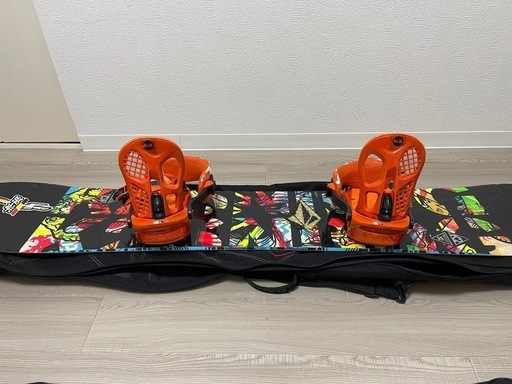 K2スノボー板ビンディングセット