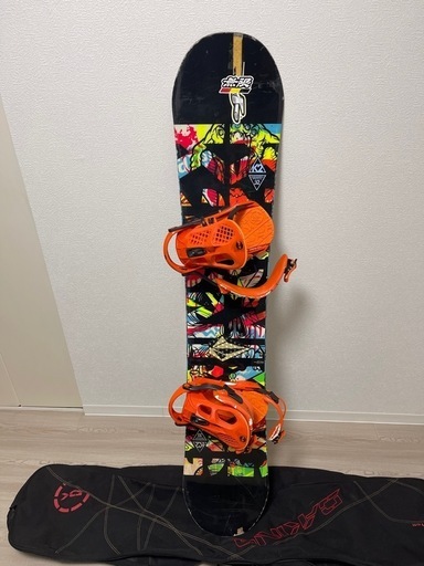 K2スノボー板ビンディングセット