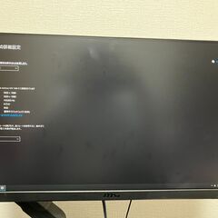 ゲーミングモニター　MSI G242 箱アリ IPSパネル