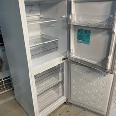 NO 839 🌈福岡市内配送設置無料✨🌈　2021年ハイアール 冷蔵庫洗濯機ピンク　 冷蔵庫 148L 2ドア JR-NF148B の画像