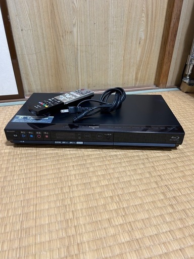 ブルーレイディスクレコーダー シャープ