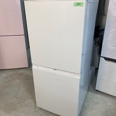 NO841 🌈福岡市内配送設置無料✨🌈　2023年　冷蔵庫 ホワイト JR-NF121B(W) [幅49.5cm /121L /2ドア /右開きタイプ /2023年]の画像