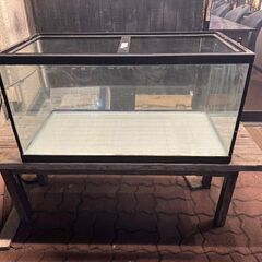 最終価格です‼２月１１日（火祝）に削除します<m(__)m>　NISSO　曲面ガラス水槽900×450×450の画像