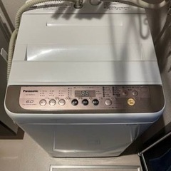 【美品】パナソニック 全自動洗濯機  6.0kg 18年製
の画像