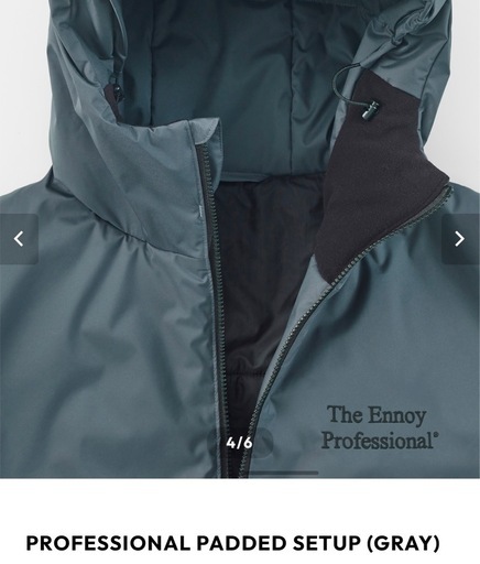 服/ファッション ENNOY PROFESSIONAL PADDED SETUP (GRAY)