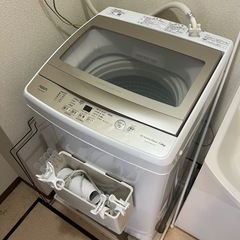 洗濯機 AQUA  2022年　7kg  動作保証 1年付き　現状価格