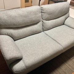 ☆ジモティ割あり☆ ぽし ニトリ ソファ アイボリー H91×W130×D70 クリーニング