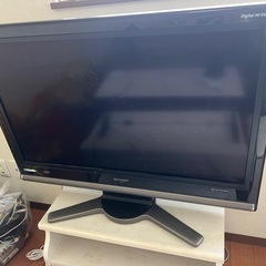 液晶テレビ 32インチ　AQUOS SHARP 2008年　リモ...