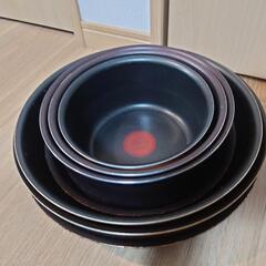 【取引完了品】T-fal ティファール フライパン 鍋 16点セットの画像