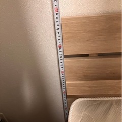 【お取引決定しました】シングルベッド　マットレス付き　の画像