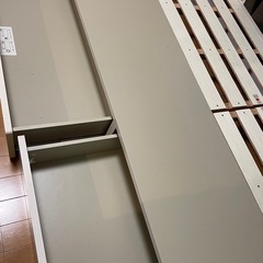 ニトリ　ベッドフレーム　シングル　の画像