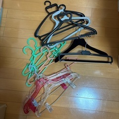 FENDIなどのブランドハンガーと色々ハンガーの画像