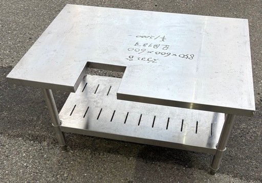 ⭐︎中古品　ガスコンロ台　850×600×600mm  厨房用品⭐︎