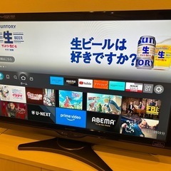 AQUOS40インチ型テレビ　Firestick付
