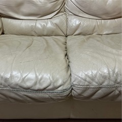 2人掛け天然皮革ソファ　イタルソファITALSOFAの画像