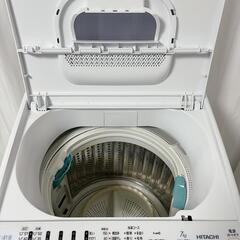 配送無料HITACHI洗濯機 7.0kg NW-T74 送風・簡易乾燥 2019年製 配送無料の画像