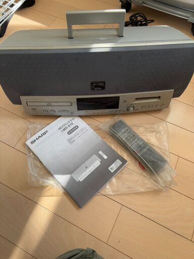 シャープ　CD　MD　ラジオ　プレーヤー