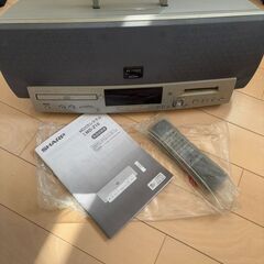 シャープ　CD　MD　ラジオ　プレーヤー